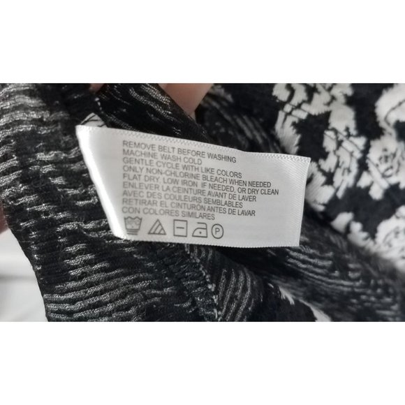 Motherhood Maternity Sz. L Black & White Tank Babydoll Style Dress NWT - Picture 5 of 6